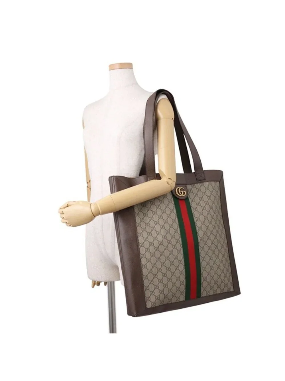 Gucci Tote Bag Ophidia GG Supreme Large